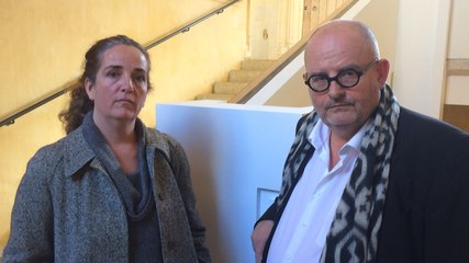 Anne Badiche-Désille, maître d'œuvre et Dominique Bonnot, architecte.