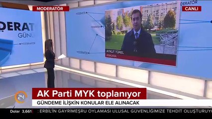 AK Parti MYK toplanıyor