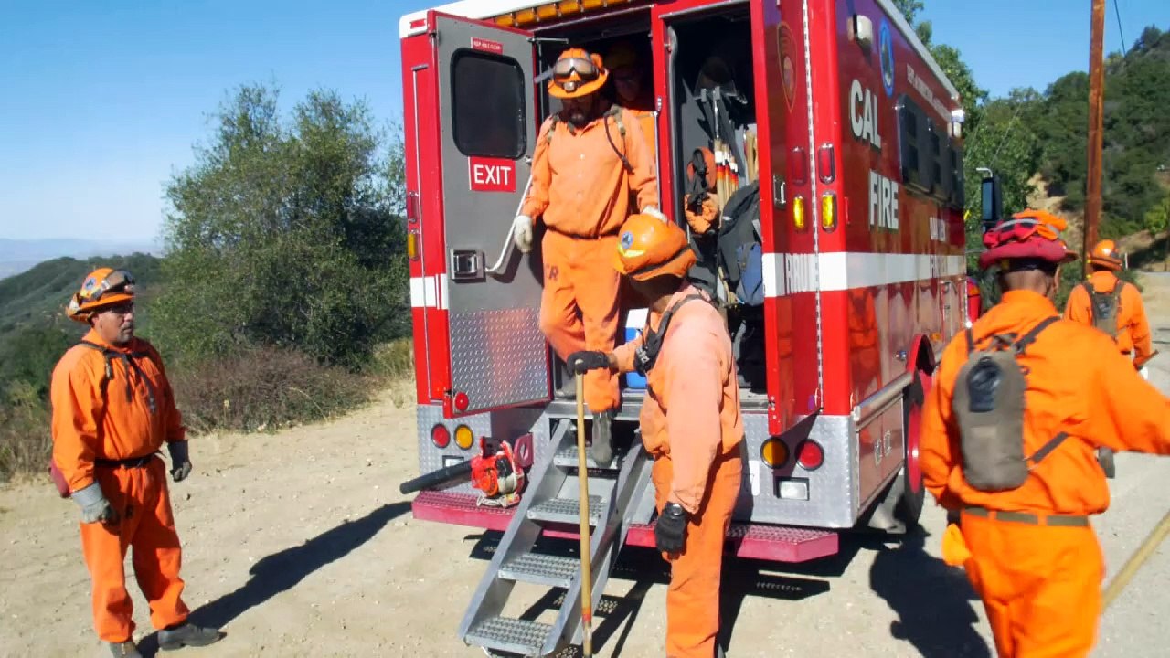 Kalifornien: Wenn Häftlinge gegen die Flammen kämpfen