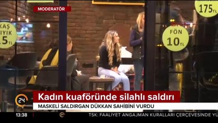 Dükkan sahibini vurdu