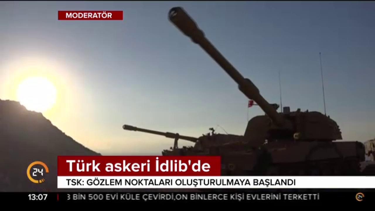 Türk askeri İdlib'de