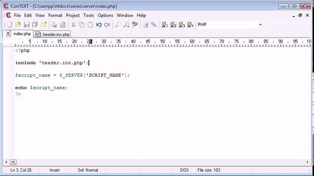 PHP Training In Jaipur|PHP Training Companies In Jaipur| $_SERVER Variables_ Script Name
