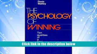 [Free] Download The Psychology of Winning Download FULL VERSION