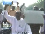 Zoé Sarkozy Tchad manifestations