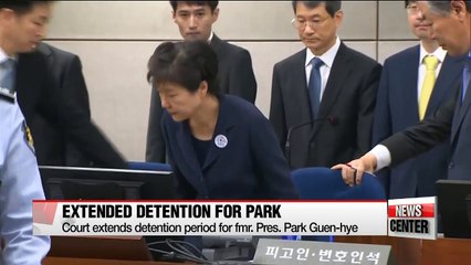 Former president Park Geun-hye faces possibly 6 more months in detention