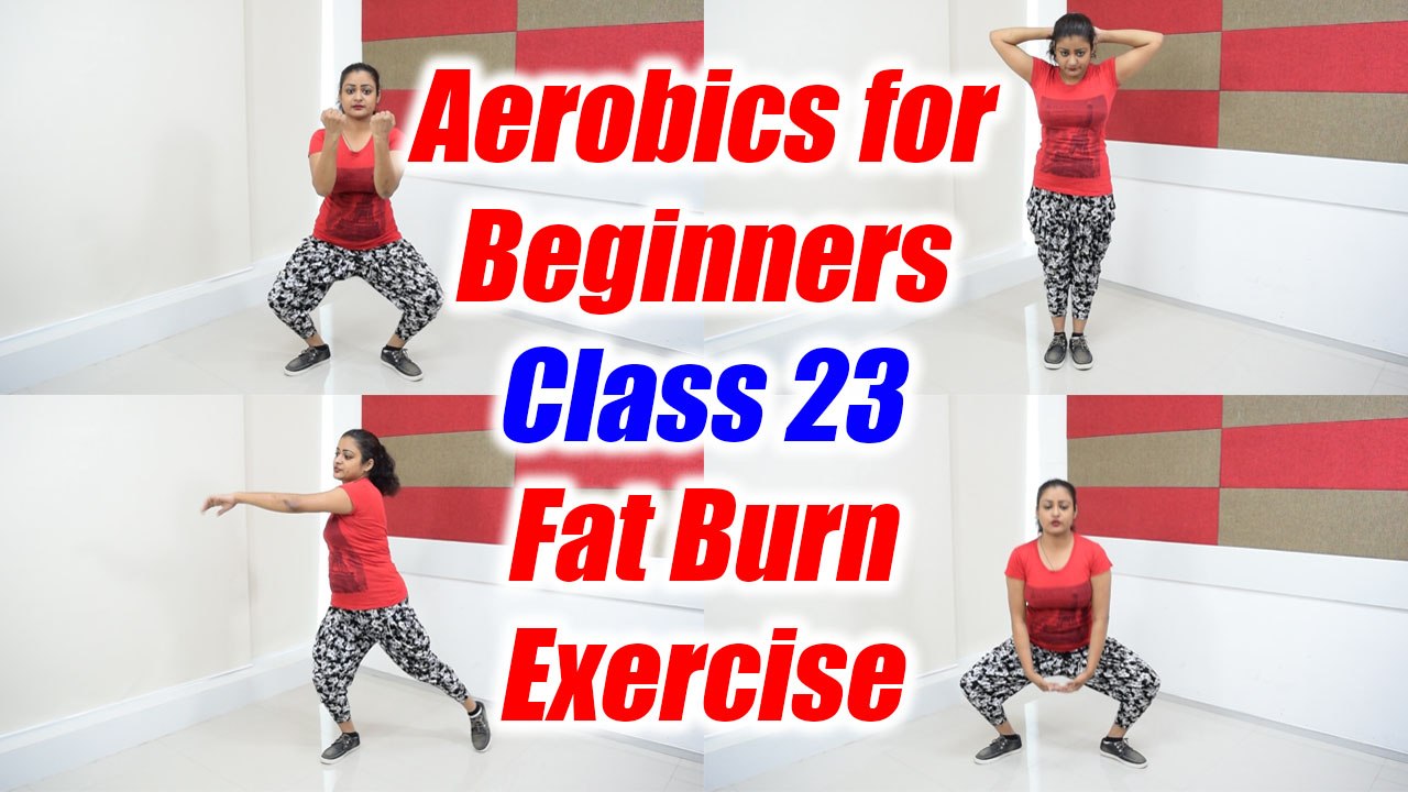 Aerobics for beginners - Class 23 | Step aerobi...