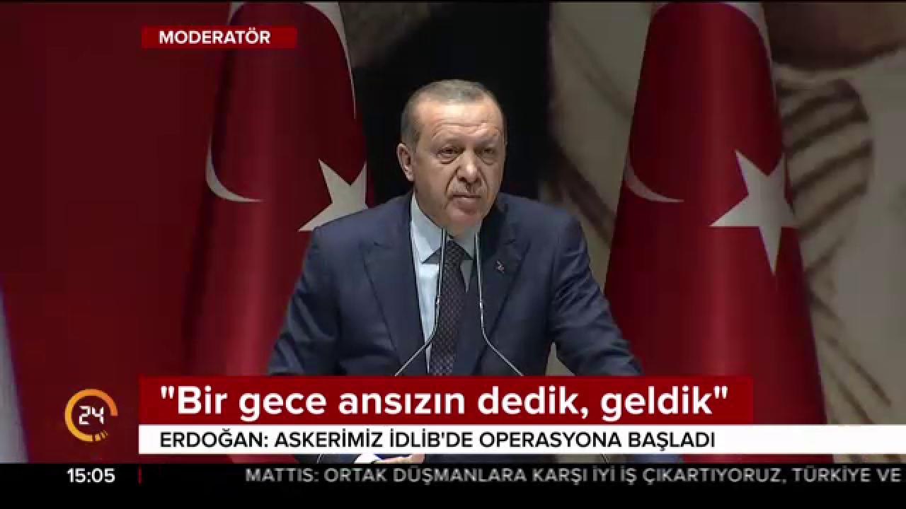 Biz gece ansızın dedik, geldik