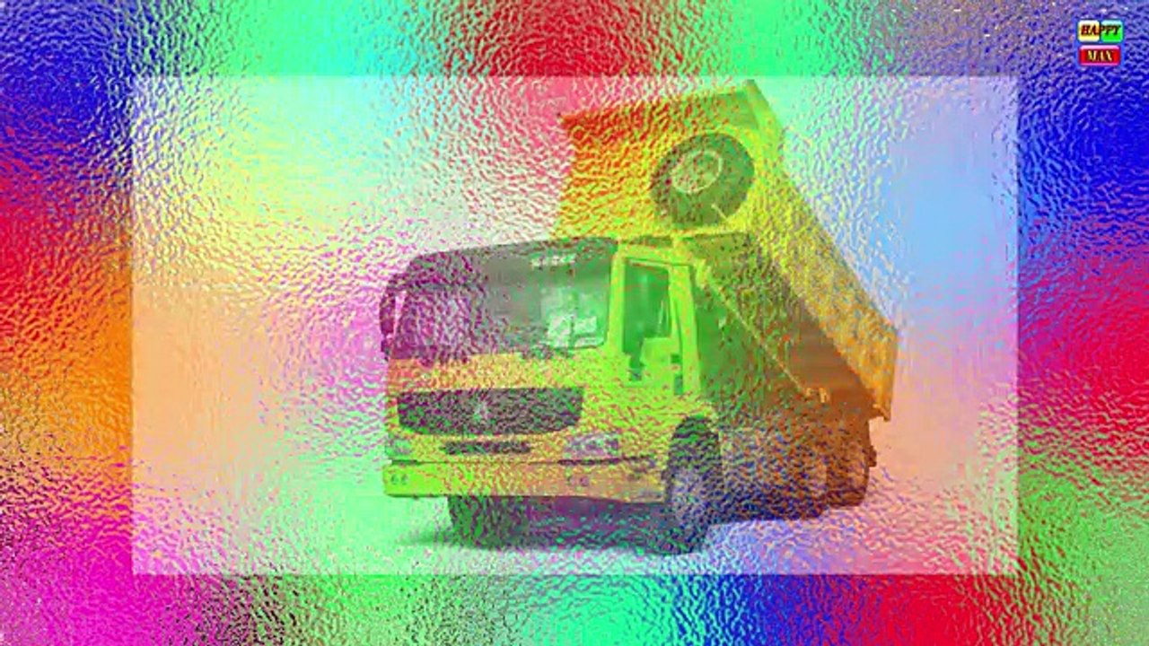 Learning Videos Cars for Kids Transportation sounds Bulldozer, Taxi, Dump Truck, Spaceship