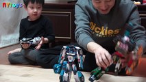 애슬론 또봇 볼링 대회 마그마6 토네이도 발칸 록키 알파 베타 세타 변신 로봇 자동차 장난감 놀이 뉴욕이랑놀자 NY Toys