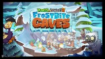 Plants vs. Zombies 2 - Frostbite Caves FIRE PEASHOOTER Gameplay