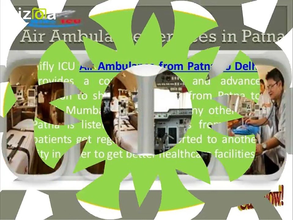 Available Air Ambulance from Patna to Delhi 24 hours for Patient