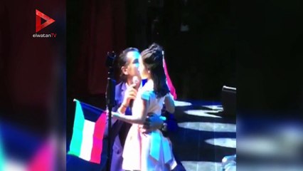 لفتة إنسانية من راغب علامة في حفله الأخير على مسرح أوبرا الكويت