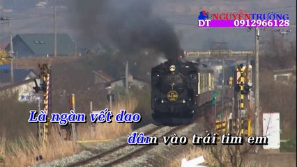 Karaoke HD - Làm Sao Xóa Vết Thương Lòng - Đinh Thiên Hương