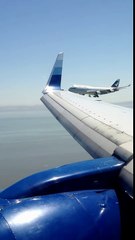 Deux avions atterrissent en même temps