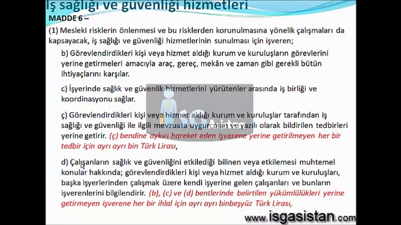 6331 Sayılı İş Sağlığı ve Güvenliği Kanunu