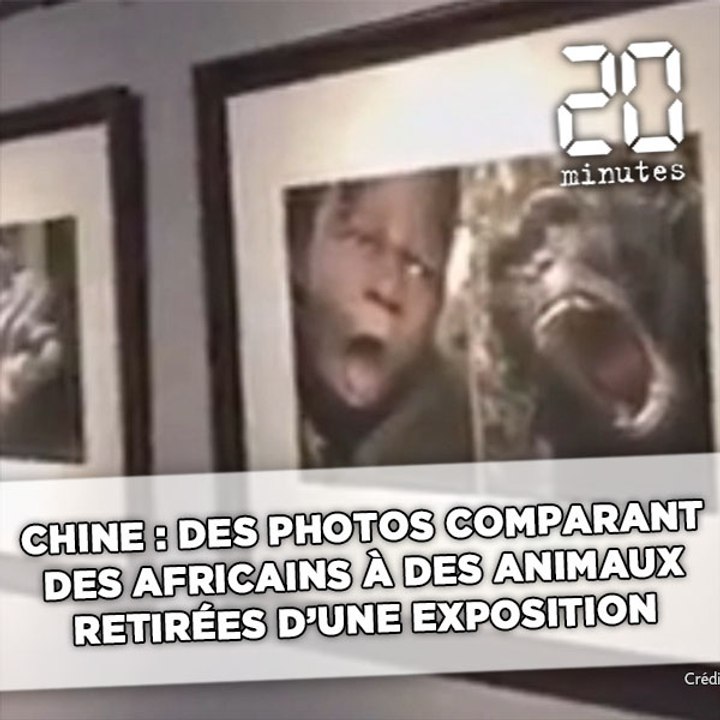 Chine: Des photos comparant des Africains à des animaux retirées d’une exposition