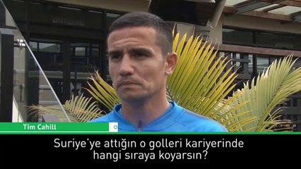 Tim Cahill, Dünya Kupası'na götüren gollerini yorumladı
