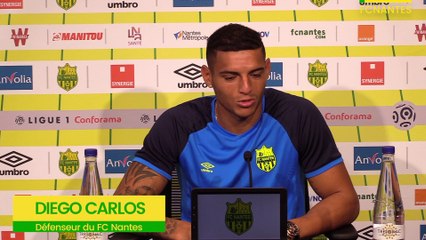 Diego Carlos avant FCGB-FCN