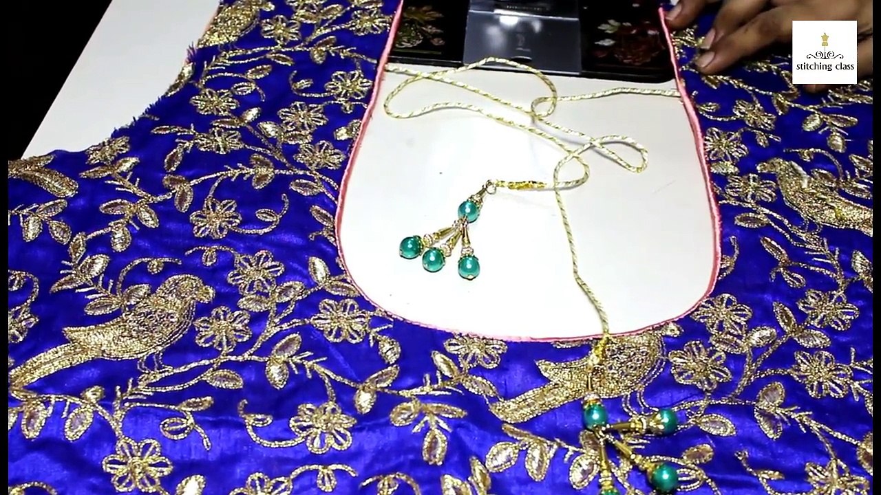 Blouse Back Neck Design Cutting and Stitching, Blouse Neck Designs