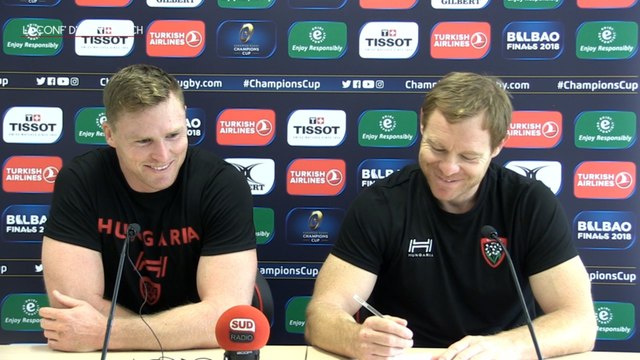 Conf' de presse d'avant-match Toulon-Scarlets J1ERCC