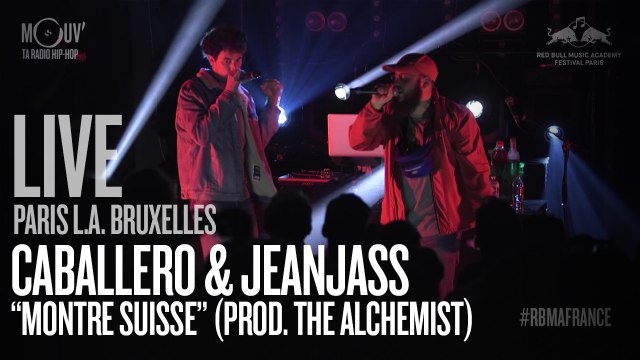 CABALLERO & JEANJASS - Montre suisse (prod. The Alchemist) [LIVE]