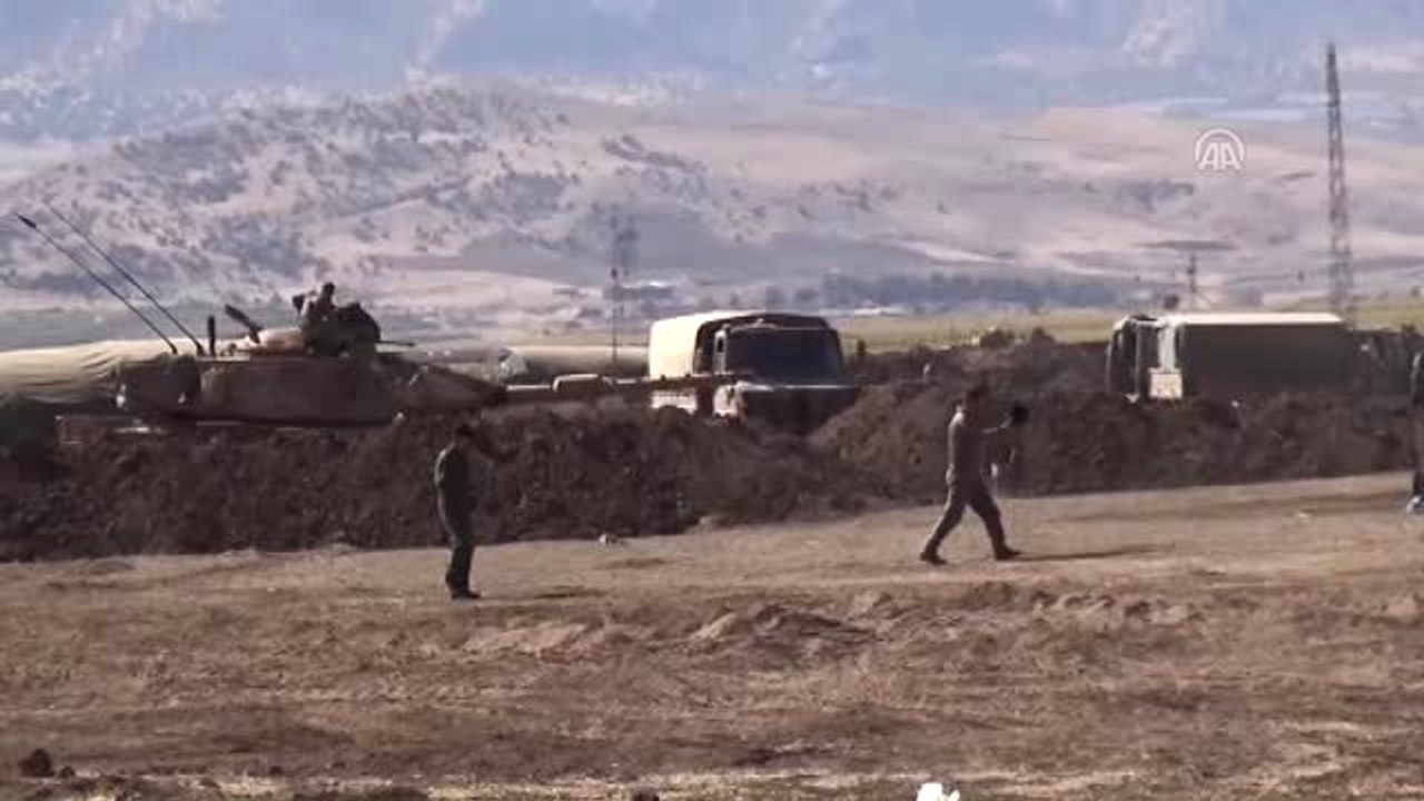 Silopi-Habur Bölgesindeki Tatbikat