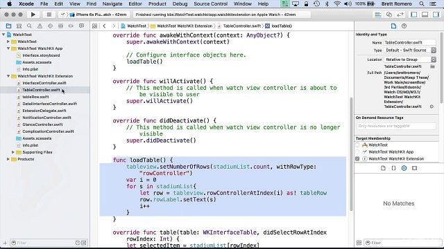 001 ,Apple WatchOS ,Creating a Manager Class