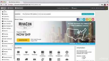 001 ,Miva Merchant Architecture, Introduction to the Admin