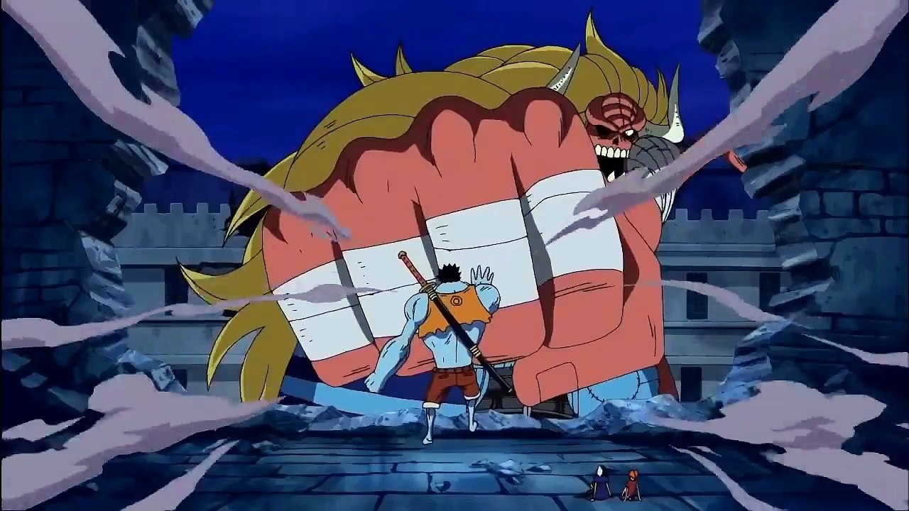 Nightmare Luffy VS Oars & Moriah