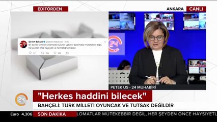 "Herkes haddini bilecek"