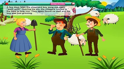 The Boy Who Cried Wolf - Bedtime Story  Học Tiếng Anh Qua Truyện Cổ Tích