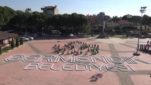 Cumhurbaşkanlığı Bisiklet Turu - Bisikletçiler, Germencik'ten Geçti