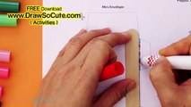 How to make mini Envelopes w/Cards   Paper Flower Bouquet -DIY
