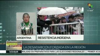 Millán:Hay retroceso en garantía de derechos de indígenas en Argentina