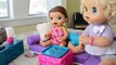 Baby Alive Haul! A New Living Room For The Baby Alive Dolls! TV Really Works!