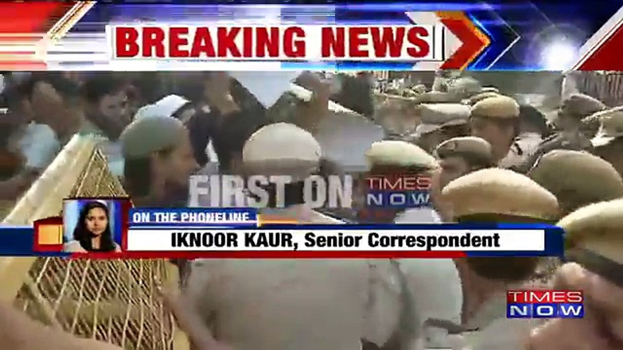 Protest In Delhi Against Missing JNU Student