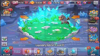Monster Legends - Griffin Review Level 1 to 100 + Battle