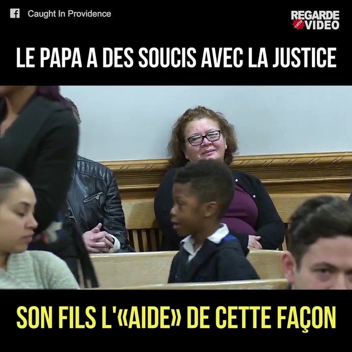 Un père a des soucis avec la justice quand sont fils l'aide de la meilleur des manières !