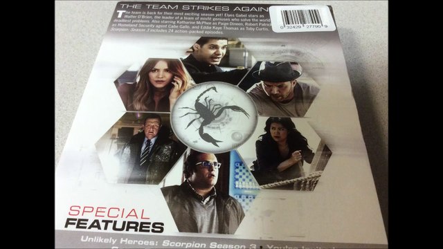 Critique du coffret DVD Scorpion season 3