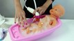 Baby Doll Bathtime Baby Junior Newborn How to Bath a Baby Doll Twins Baby Dolls Bath Time