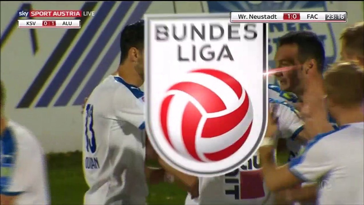 1-0 Mario Stefel Goal Austria  Erste Division - 13.10.2017 Wiener Neustadt 1-0 Floridsdorfer AC