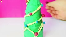 Play Doh Arbolito de Navidad y Figuras Navideñas de Plastilina| MundodeJuguetes