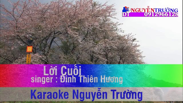 - Karaoke Beat Gốc - Lời Cuối - Đinh Thiên Hương