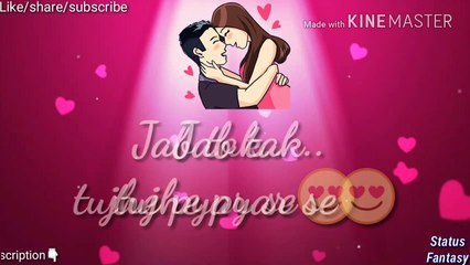 Télécharger la video: Jab Tak❤ | whatsapp status video | 30 sec lyrics video|Romantic Song |MS Dhoni | Status Fantasy