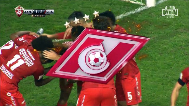 1-2 Lorenzo Melgarejo Goal Russia Premier Liga - 13.10.2017 Akhmat Groznyi 1-2 Spartak Moscow