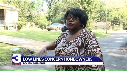 Elderly Couple Concerned About Low-Hanging Power Lines on Their Property