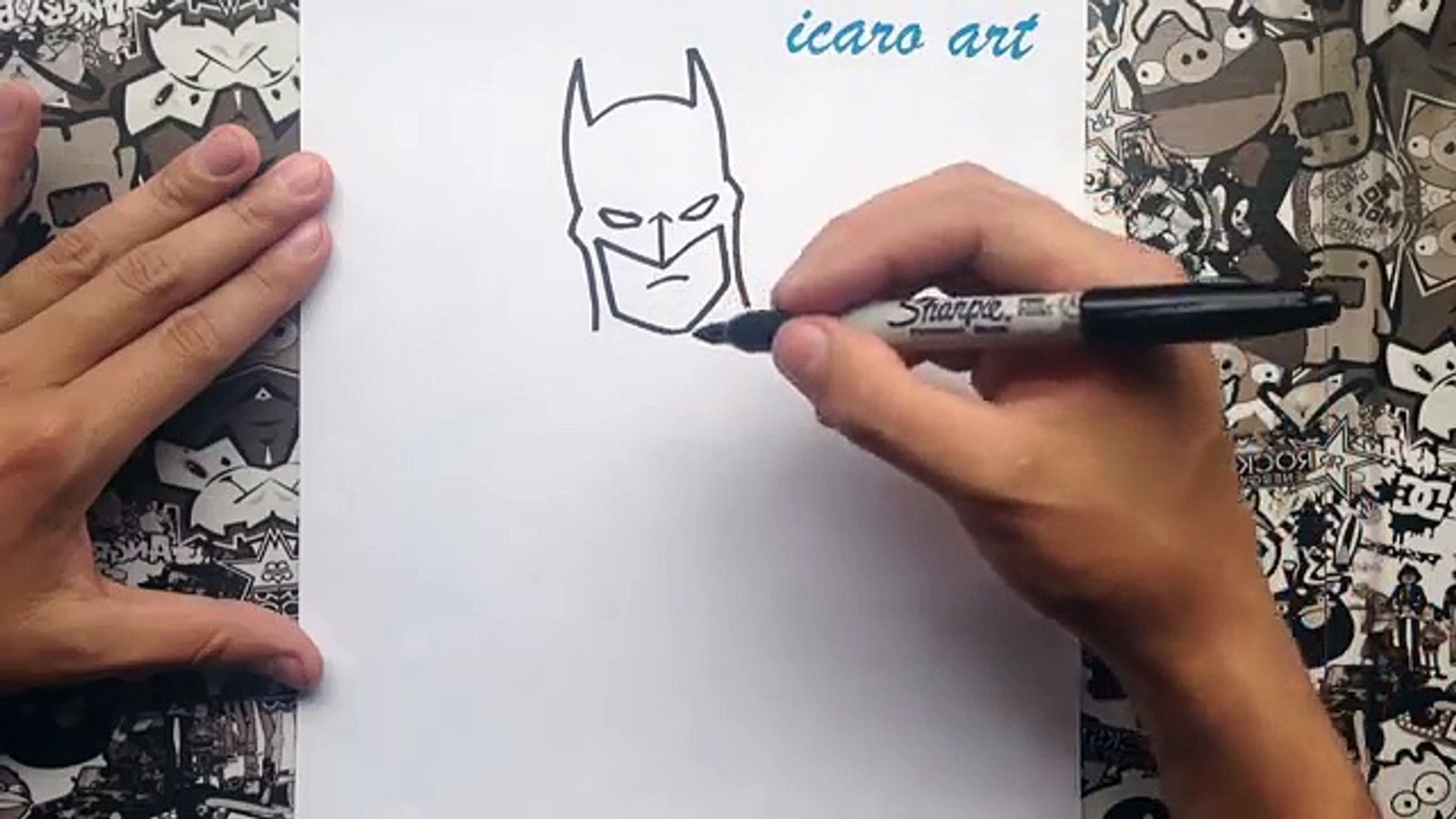 Como dibujar a Batman | how to draw batman – Видео Dailymotion