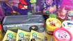 ANGRY BIRDS Movie Playdoh Surprises with Red, Chuck, Bomb, Leonard, Stella, Pig, Shopkins / TUYC