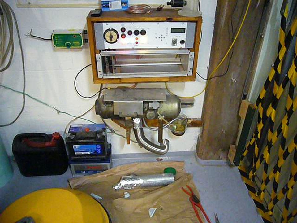 Sirokko Dieselheizung macht Geräusche