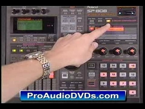 Roland SP-808 DVD Video Tutorial Demonstration